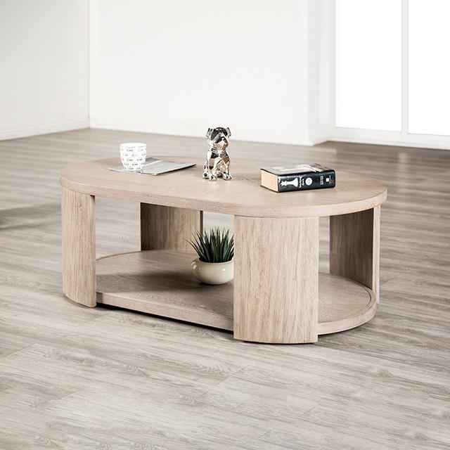 Conisbrough Oval Cocktail Table - Furniture 4 Less Outlet (Salinas,CA)