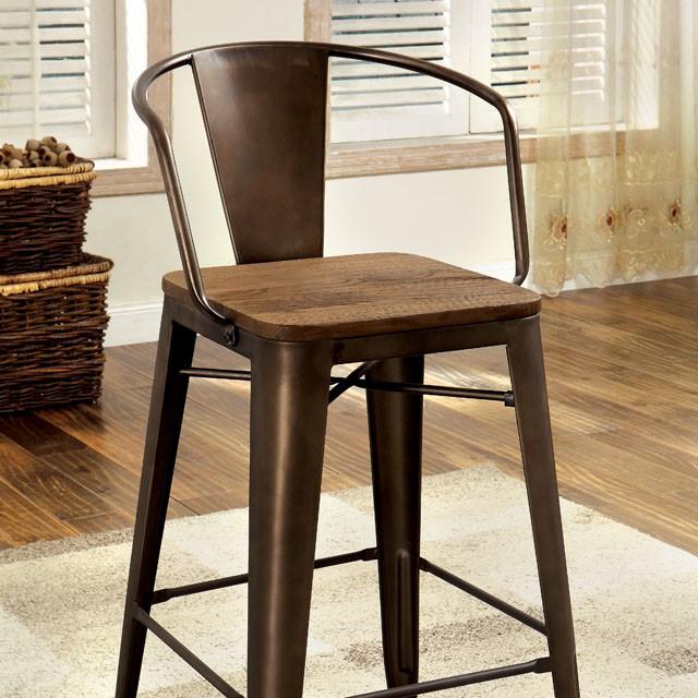 Cooper Counter Ht. Chair (2/Box) - Furniture 4 Less Outlet (Salinas,CA)