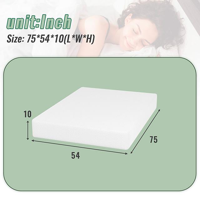 Coreopsis 10" Full Memory Foam Wave Comfort - Furniture 4 Less Outlet (Salinas,CA)