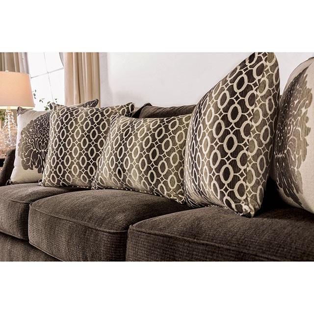 Cornelia Light Brown Love Seat - Furniture 4 Less Outlet (Salinas,CA)