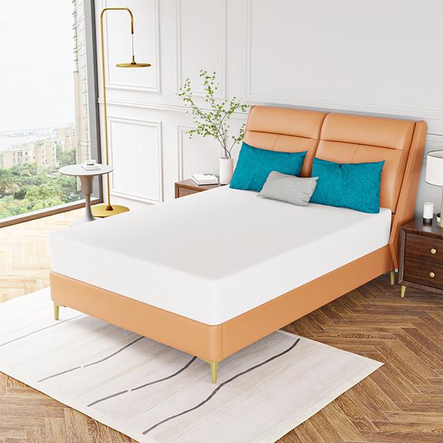 Forsythia 10" Full Green Tea Gel Memory Foam - Furniture 4 Less Outlet (Salinas,CA)