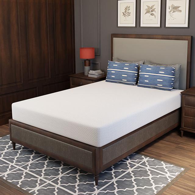 Forsythia 8" Full Green Tea Gel Memory Foam - Furniture 4 Less Outlet (Salinas,CA)