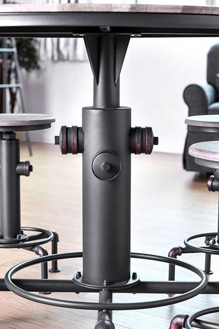 Foskey 5 Pc Counter Ht Table Set - Furniture 4 Less Outlet (Salinas,CA)