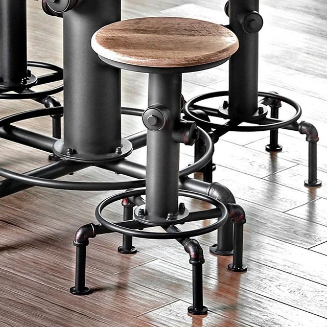 Foskey 5 Pc Counter Ht Table Set - Furniture 4 Less Outlet (Salinas,CA)