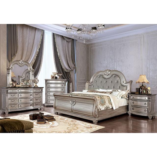 Fromberg Mirror Champagne - Furniture 4 Less Outlet (Salinas,CA)