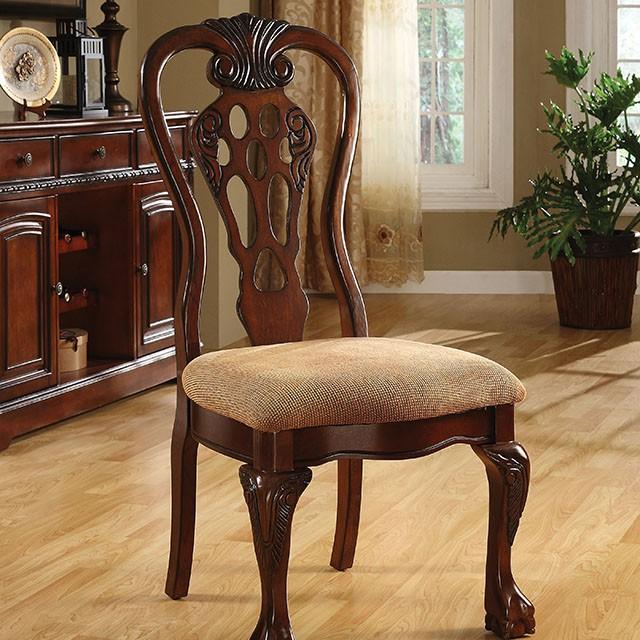 George Town Cherry Side Chair (2/CTN) - Furniture 4 Less Outlet (Salinas,CA)