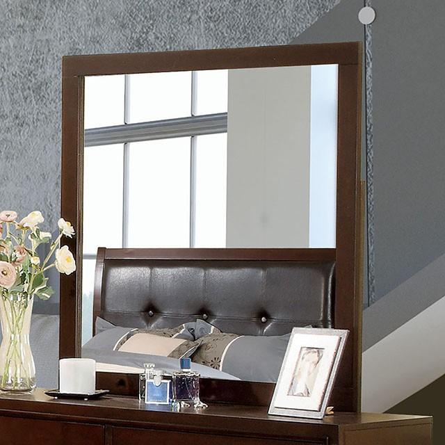 Gerico II Brown Cherry Mirror - Furniture 4 Less Outlet (Salinas,CA)