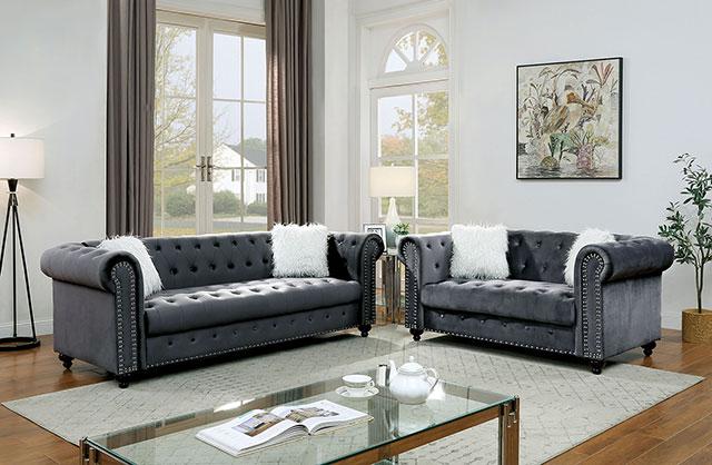 GIACOMO Chair, Gray - Furniture 4 Less Outlet (Salinas,CA)