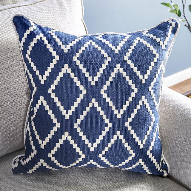 Giovanni Beige/Blue Sofa - Furniture 4 Less Outlet (Salinas,CA)