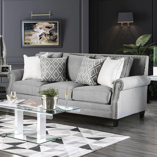 Giovanni Gray Sofa - Furniture 4 Less Outlet (Salinas,CA)