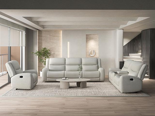 Giraldus Manual Recliner Loveseat w/ Console - Furniture 4 Less Outlet (Salinas,CA)