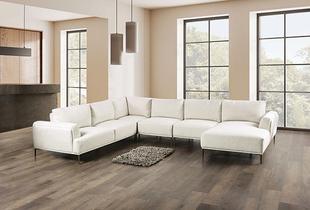 Gladbach J-Shaped Sectional - Furniture 4 Less Outlet (Salinas,CA)