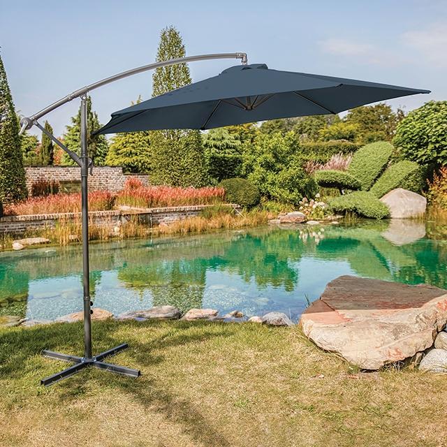 Glam Cantilever Umbrella w/ LED - Furniture 4 Less Outlet (Salinas,CA)