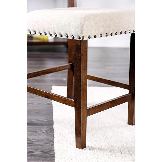 Glenbrook Black/Light Oak Counter Ht. Chair (2/ctn) - Furniture 4 Less Outlet (Salinas,CA)