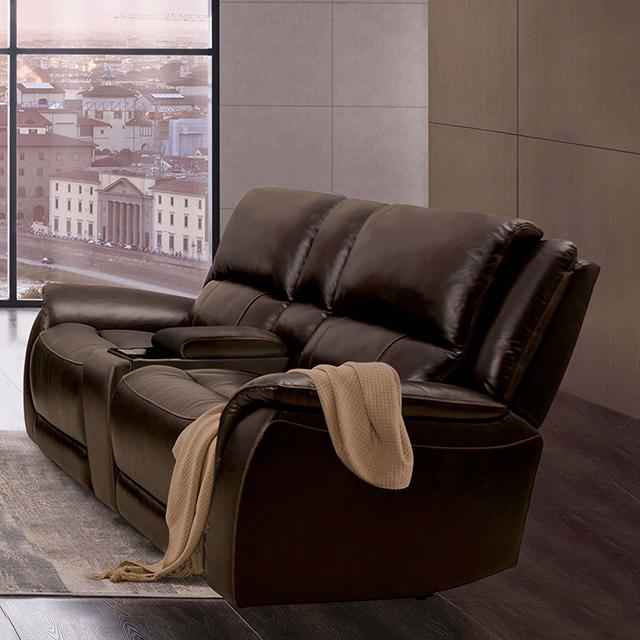 GORGIUS Power Loveseat, Espresso - Furniture 4 Less Outlet (Salinas,CA)