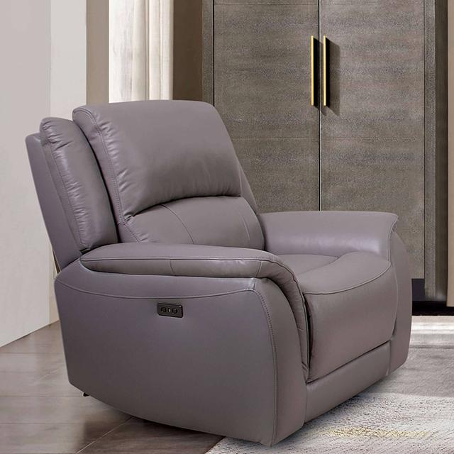 GORGIUS Power Recliner, Light Gray - Furniture 4 Less Outlet (Salinas,CA)