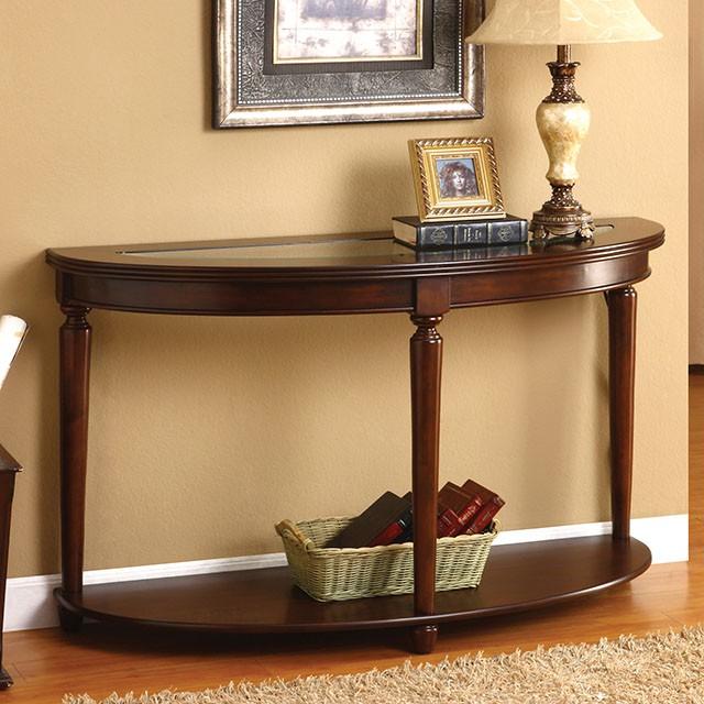 Granvia Dark Cherry Sofa Table - Furniture 4 Less Outlet (Salinas,CA)