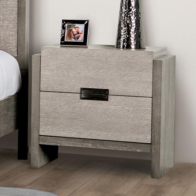 Gristalt Night Stand (w/ Felt Line, No USB) - Furniture 4 Less Outlet (Salinas,CA)