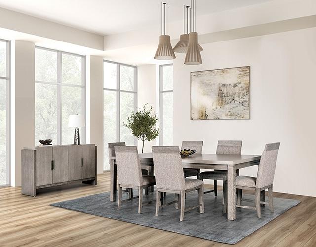 Gristalt 7 Pc Dining Table Set - Furniture 4 Less Outlet (Salinas,CA)