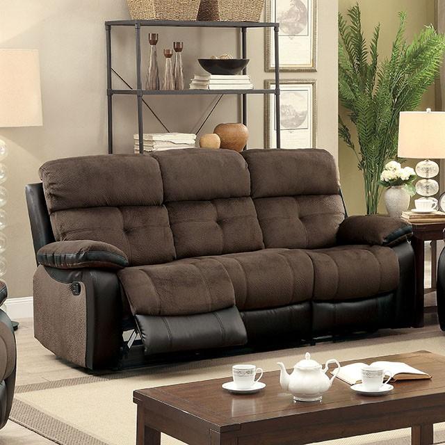 Hadley I Brown/Black Sofa - Furniture 4 Less Outlet (Salinas,CA)
