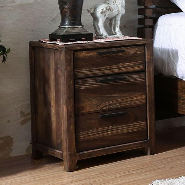 Hankinson Rustic Natural Tone Night Stand - Furniture 4 Less Outlet (Salinas,CA)