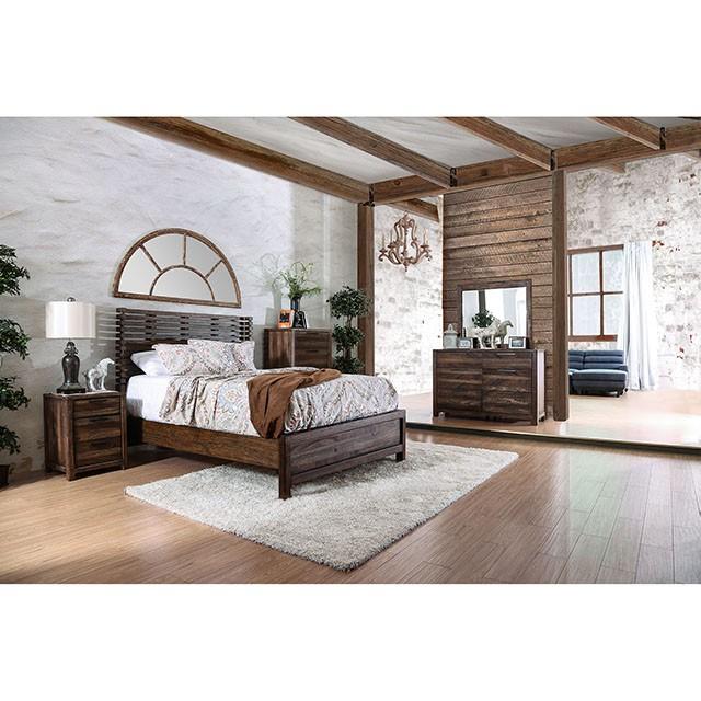 Hankinson Rustic Natural Tone Night Stand - Furniture 4 Less Outlet (Salinas,CA)