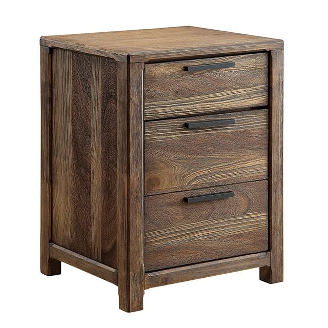 Hankinson Rustic Natural Tone Night Stand - Furniture 4 Less Outlet (Salinas,CA)