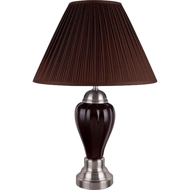 Hanna Espresso Table Lamp - Furniture 4 Less Outlet (Salinas,CA)