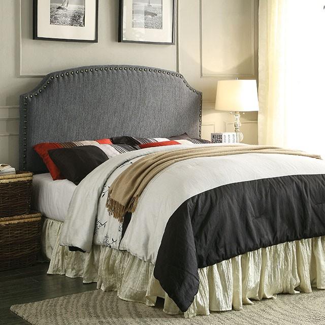 Hasselt King Headboard Gray - Furniture 4 Less Outlet (Salinas,CA)