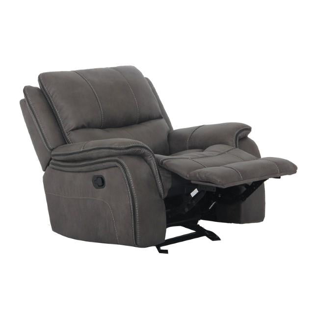 HENRICUS Glider Recliner, Dark Gray - Furniture 4 Less Outlet (Salinas,CA)