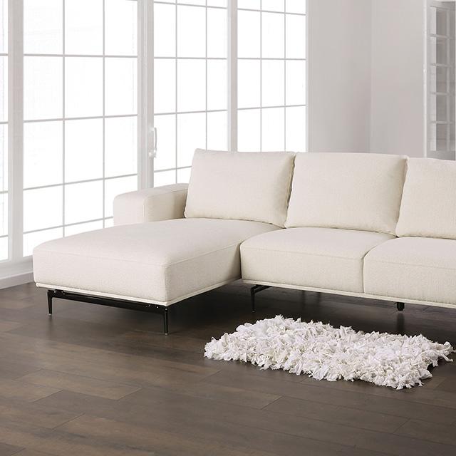 Baerum Sectional, Left & Right Chaise Beige & Gray - Furniture 4 Less Outlet (Salinas,CA)