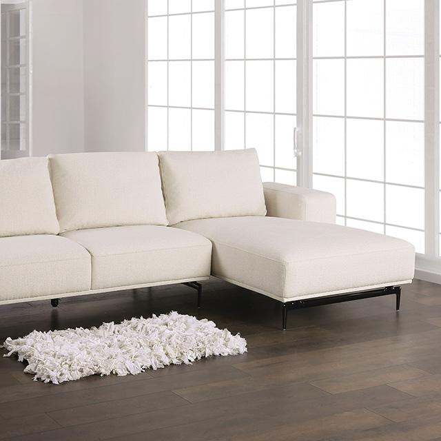 Baerum Sectional, Left & Right Chaise Beige & Gray - Furniture 4 Less Outlet (Salinas,CA)