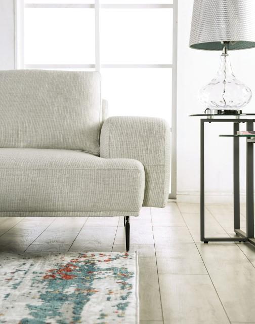 Baerum Sectional, Left & Right Chaise Beige & Gray - Furniture 4 Less Outlet (Salinas,CA)