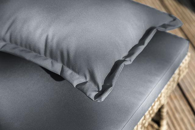 Bahia Tobago Reclining Chaise Lounge Brown & Gray - Furniture 4 Less Outlet (Salinas,CA)