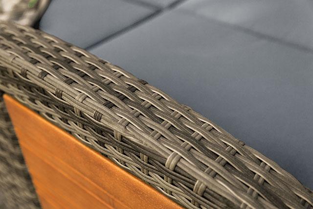 Bahia Tobago Reclining Chaise Lounge Brown & Gray - Furniture 4 Less Outlet (Salinas,CA)