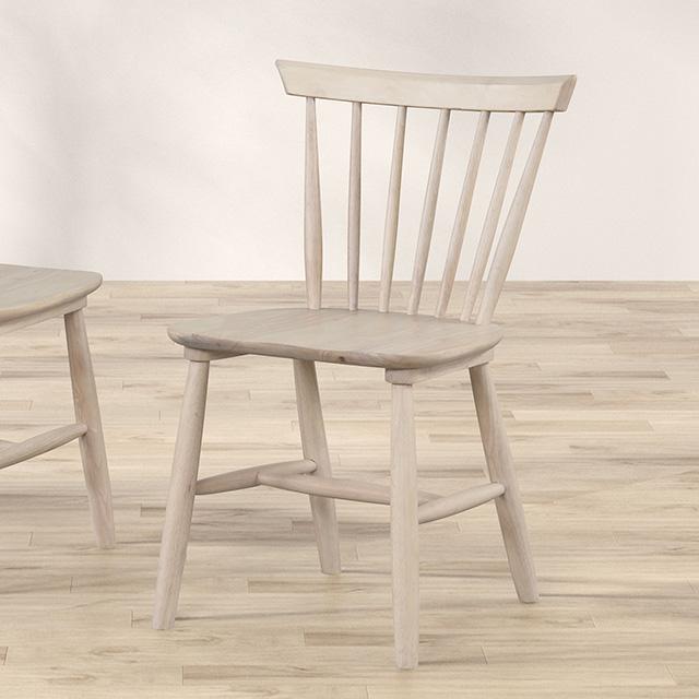 Beale Dining Chair (2/CTN) Natural, Brown, & Beige - Furniture 4 Less Outlet (Salinas,CA)