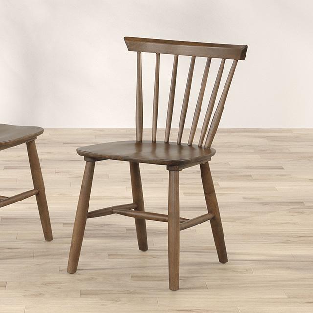 Beale Dining Chair (2/CTN) Natural, Brown, & Beige - Furniture 4 Less Outlet (Salinas,CA)