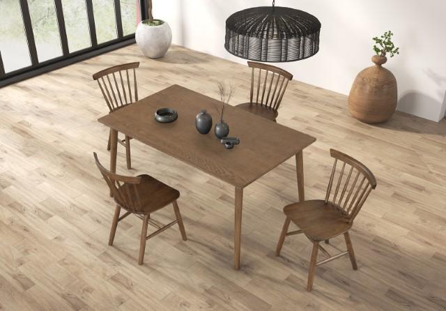 Beale Dining Table Walnut & Black - Furniture 4 Less Outlet (Salinas,CA)