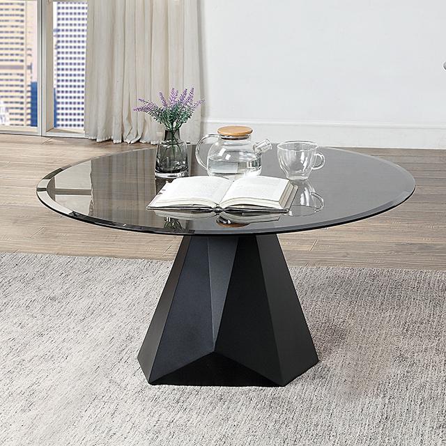 BISHOP Coffee Table, Black/Gray - Furniture 4 Less Outlet (Salinas,CA)