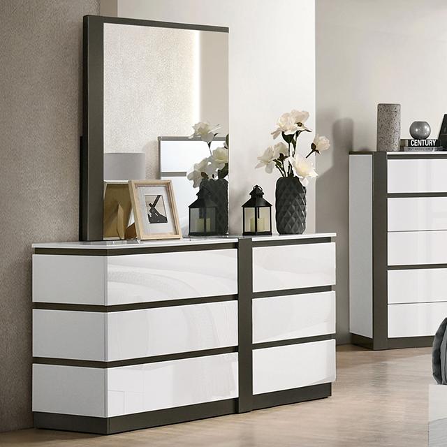 BIRSFELDEN Dresser, White - Furniture 4 Less Outlet (Salinas,CA)
