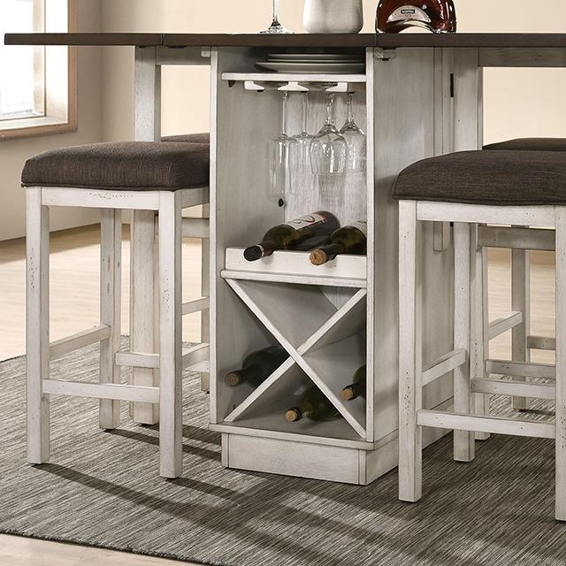 Bingham 5 Pc Counter Ht Table Set - Furniture 4 Less Outlet (Salinas,CA)