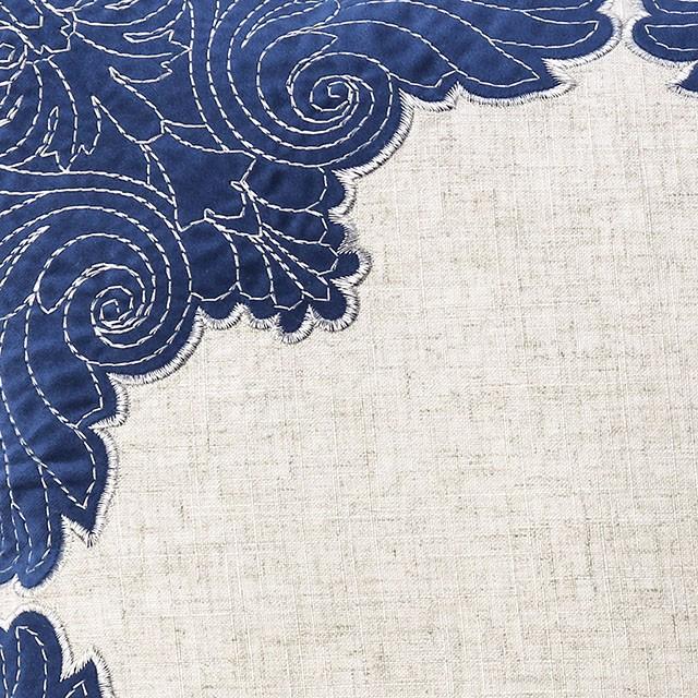 Beth Natural/Indigo 20" X 20" Pillow, Natural & Indigo (2/CTN) - Furniture 4 Less Outlet (Salinas,CA)