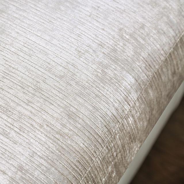 Benigno Love Seat Silver & Gray - Furniture 4 Less Outlet (Salinas,CA)