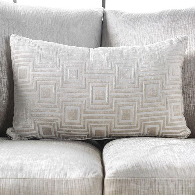 Benigno Love Seat Silver & Gray - Furniture 4 Less Outlet (Salinas,CA)