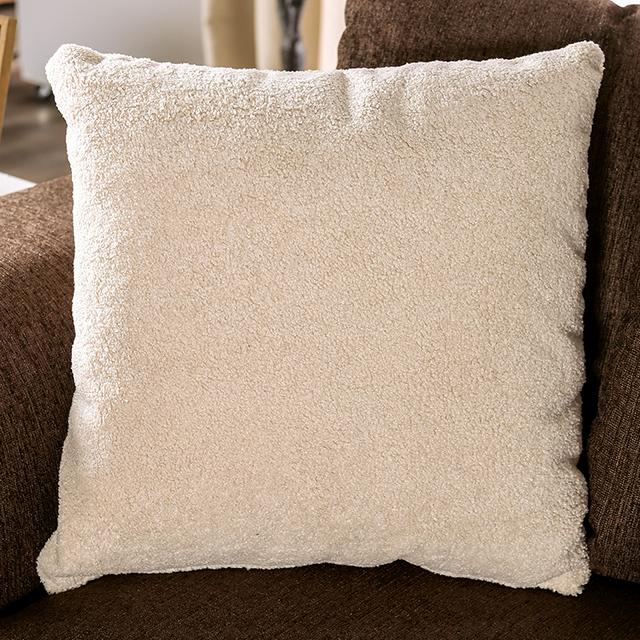BELSIZE Loveseat Grey, Beige, & Choclate - Furniture 4 Less Outlet (Salinas,CA)