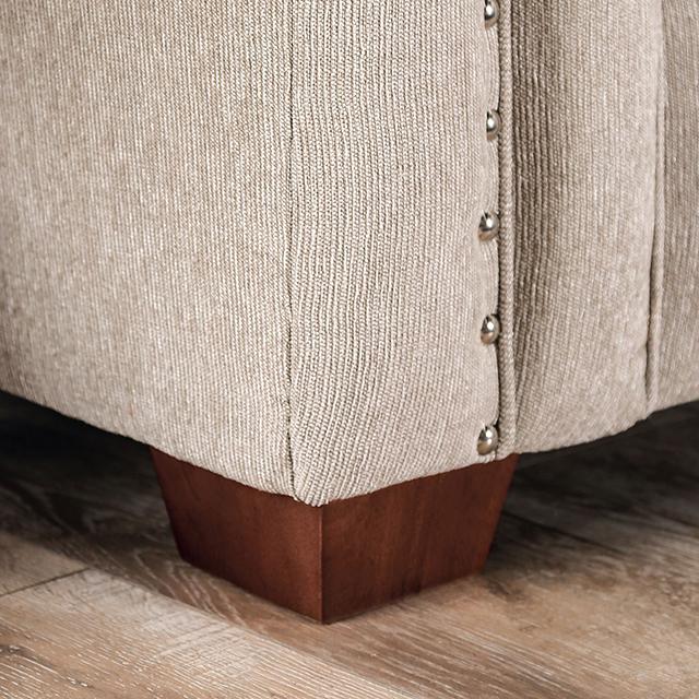 BELSIZE Loveseat Grey, Beige, & Choclate - Furniture 4 Less Outlet (Salinas,CA)