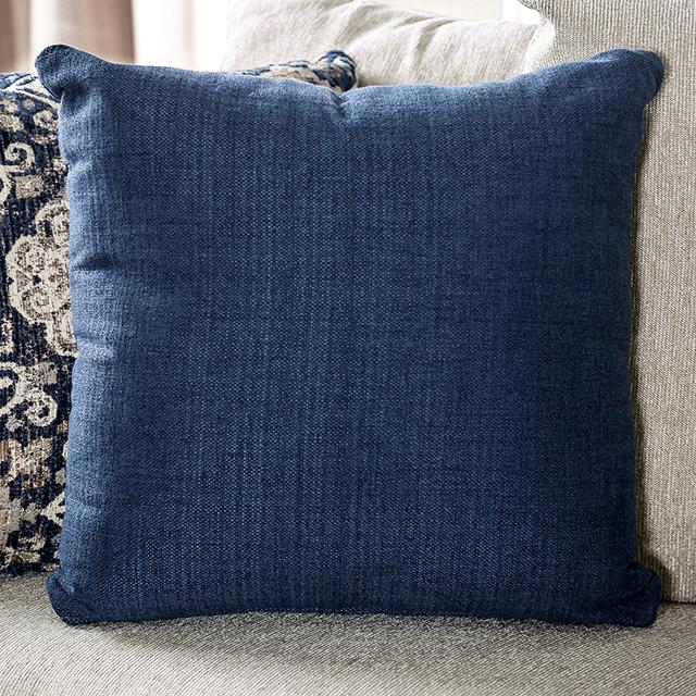 BELSIZE Sofa, Beige/Navy - Furniture 4 Less Outlet (Salinas,CA)