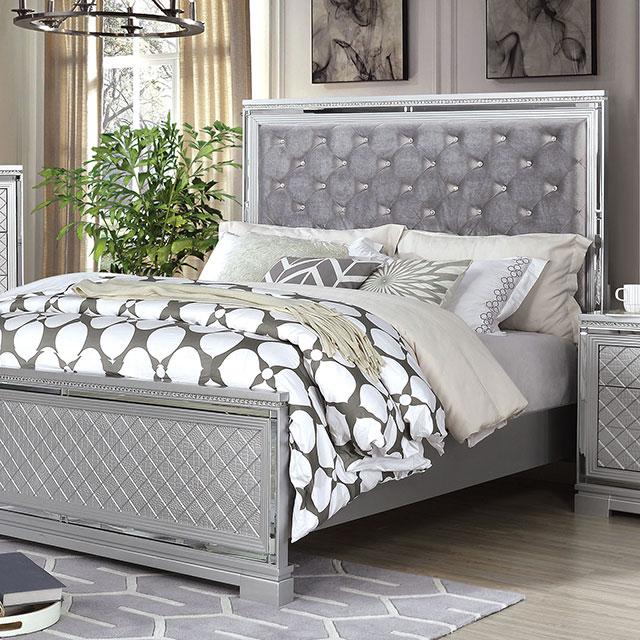 BELLETERRE Cal.King , E.King, & Queen Bed - Furniture 4 Less Outlet (Salinas,CA)
