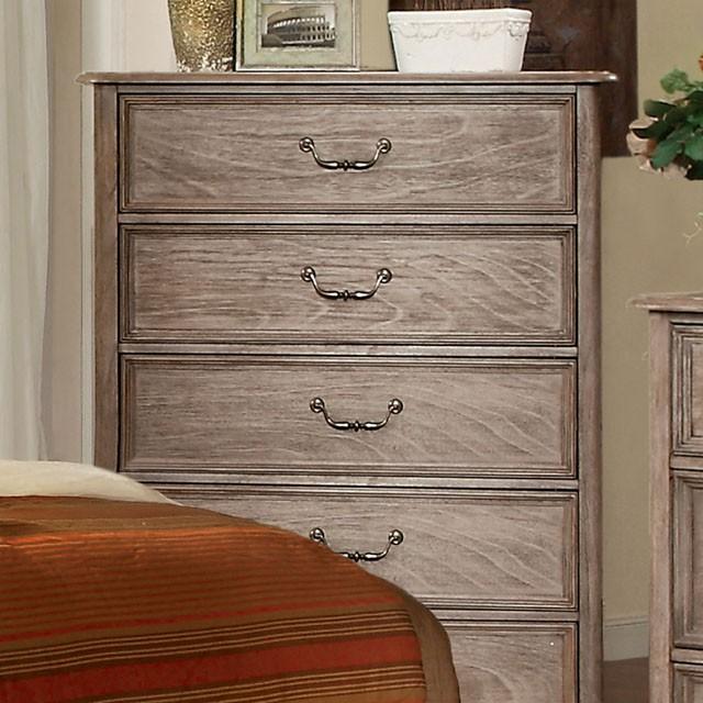 BELGRADE I Rustic Natural Tone Chest - Furniture 4 Less Outlet (Salinas,CA)