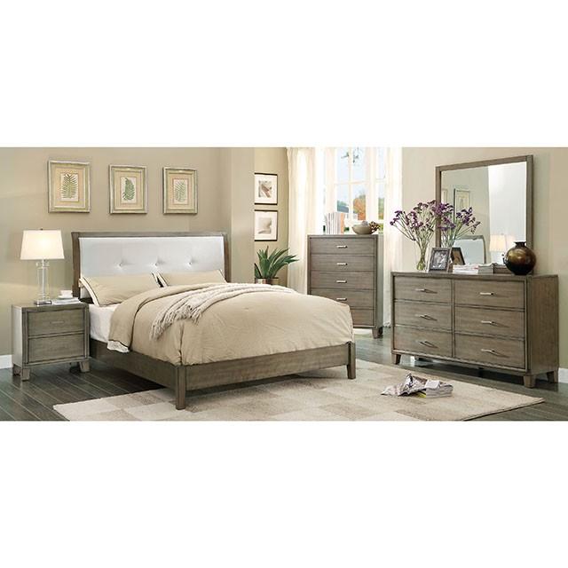 ENRICO I Gray Media Chest - Furniture 4 Less Outlet (Salinas,CA)